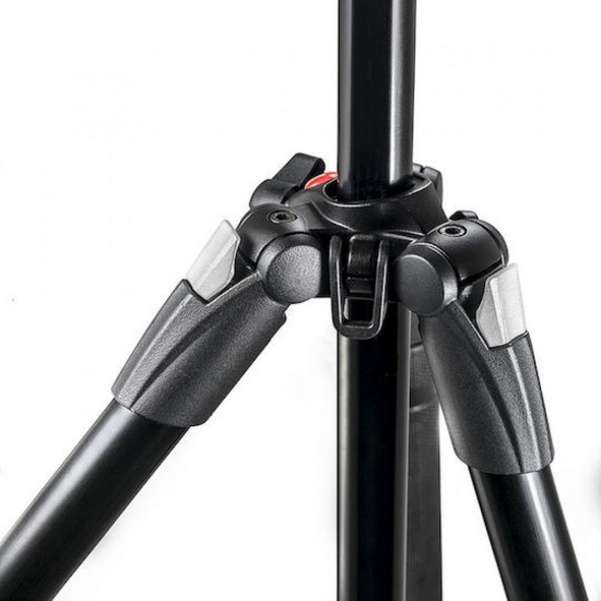 Manfrotto tripod 290 XTRA 3 Way Head Τρίποδο Φωτογραφικό (MK290XTA3-3W) Black