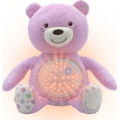 Chicco Βρεφικό Αρκουδάκι με Προβολέα Baby Bear Ροζ Για 0+ (Y02-08015-10)