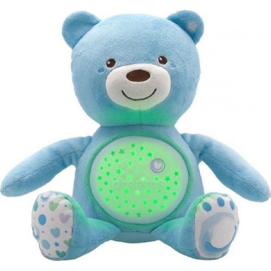 Chicco Βρεφικό Αρκουδάκι με Προβολέα Baby Bear Σιέλ Για 0+ (Y02-08015-20)
