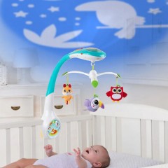 Chicco Magic Forest Mobile Musical Projector - Μουσικός Προβολέας Με Μουσική & Περιστροφή Μαγικό Δάσος (11350)