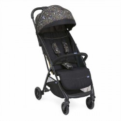 Chicco Glee Καρότσι Μωρού Kατάλληλο για Nεογέννητο Playful Black 5.9kg (87068-75)