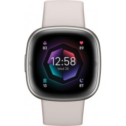 Fitbit by Google Sense 2 Lunar (FB521SRWT) White / Platinum