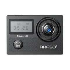 Akaso Brave 4 Action Camera 4K Ultra HD Υποβρύχια (με Θήκη) Accessories Kit με Οθόνη 2