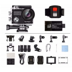 Akaso Brave 4 Action Camera 4K Ultra HD Υποβρύχια (με Θήκη) Accessories Kit με Οθόνη 2
