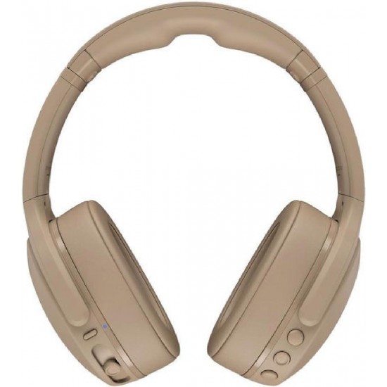 Skullcandy Crusher Evo Ασύρματα/Ενσύρματα Over Ear Headphones (S6EVW-T987) Μπεζ