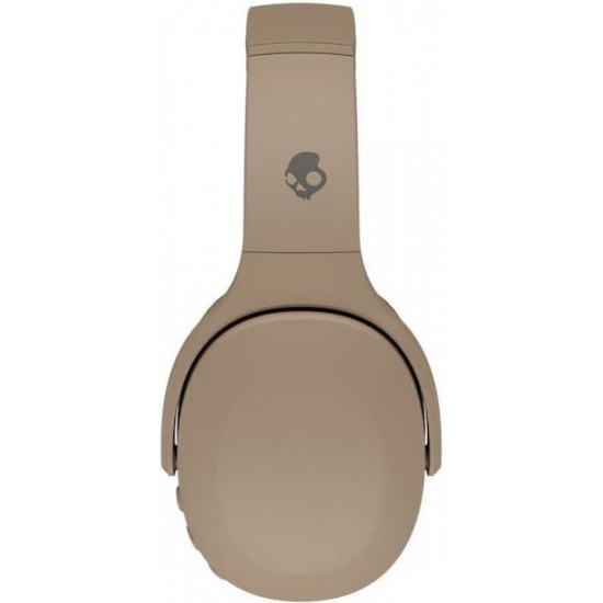 Skullcandy Crusher Evo Ασύρματα/Ενσύρματα Over Ear Headphones (S6EVW-T987) Μπεζ