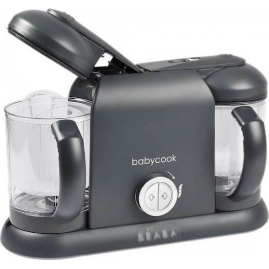 Beaba Babycook Duo Βρεφικός Ατμομάγειρας με Μπλέντερ 2.2lt Dark Grey