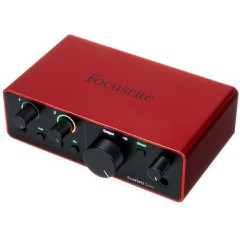 Focusrite Εξωτερική Επαγγελματική Κάρτα Ήχου Scarlett Solo 4th Gen Συνδεσιμότητα USB για PC