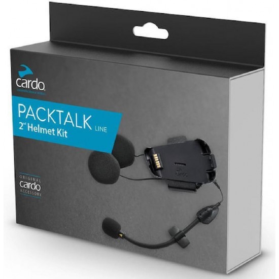 Cardo Packtalk 2nd Helmet Kit 40mm (SRAK0039) Black