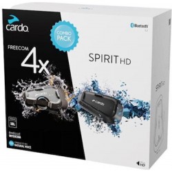 Cardo Combo Pack Σετ Ενδοεπικοινωνία Κράνους Freecom 4X και Spirit HD (CRBUN00002)
