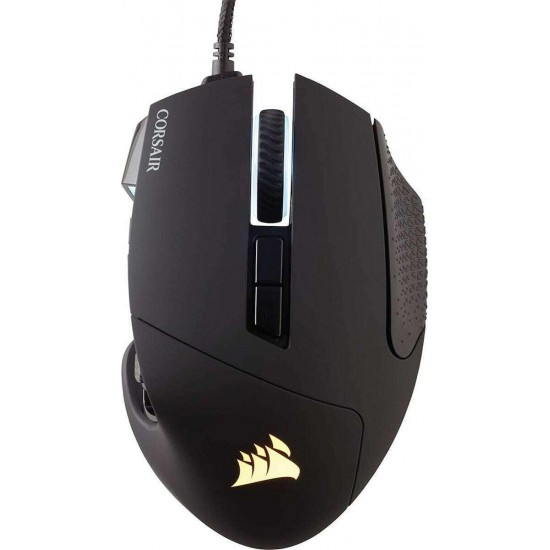 Corsair Scimitar RGB Elite Ασύρματο Gaming Ποντίκι 26000 DPI (CH-9314311-EU) Μαύρο