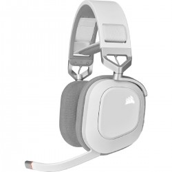 Corsair HS80 RGB Wireless Premium Gaming Headset With Spatial Audio, White (EU) (CA-9011236-EU) Corsair HS80 RGB Wireless Premium Gaming Headset With Spatial Audio, White (EU) (CA-9011236-EU)