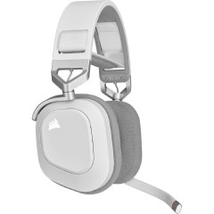 Corsair HS80 RGB Wireless Premium Gaming Headset With Spatial Audio, White (EU) (CA-9011236-EU) Corsair HS80 RGB Wireless Premium Gaming Headset With Spatial Audio, White (EU) (CA-9011236-EU)