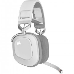Corsair HS80 RGB Wireless Premium Gaming Headset With Spatial Audio, White (EU) (CA-9011236-EU) Corsair HS80 RGB Wireless Premium Gaming Headset With Spatial Audio, White (EU) (CA-9011236-EU)