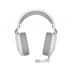 Corsair HS65 Surround Over Ear Gaming Headset με σύνδεση 3.5mm (CA-9011271-EU) Λευκό