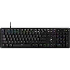 Corsair K70 Core RGB Gaming Keyboard with XXL Red Switches (CH-910971E-NA) Black US