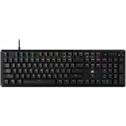 Corsair K70 Core RGB Gaming Keyboard with XXL Red Switches (CH-910971E-NA) Black US