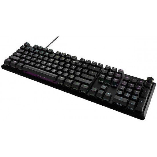 Corsair K70 Core RGB Gaming Keyboard with XXL Red Switches (CH-910971E-NA) Black US