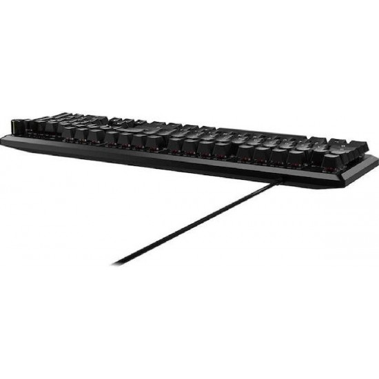 Corsair K70 Core RGB Gaming Keyboard with XXL Red Switches (CH-910971E-NA) Black US
