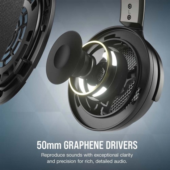 Corsair Virtuoso Pro Over Ear Gaming Headset με σύνδεση 3.5mm (CA-9011370-EU) Black Corsair Virtuoso Pro Over Ear Gaming Headset με σύνδεση 3.5mm (CA-9011370-EU) Black