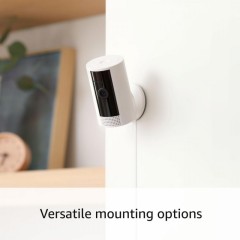 Ring Indoor Cam 2nd Generation Network Surveillance Camera (B0B6GKHS2S) White