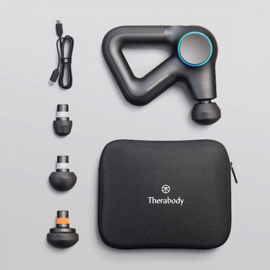 Therabody Theragun Prime Plus heated impact tip massager Black