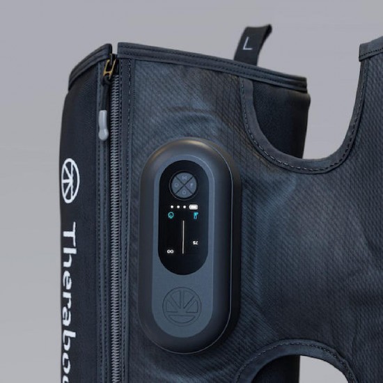 Therabody Lymphatic Massage Shoes JetBoots Prime Size M Black