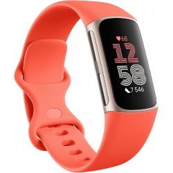 Fitbit Charge 6 Champagne / Coral