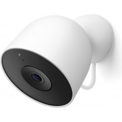 Google Nest Cam IP Κάμερα Παρακολούθησης Wi-Fi Αδιάβροχη με Αμφίδρομη Επικοινωνία (GA09963-EU) Snow White