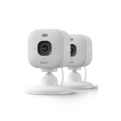 Blink Mini 2k+ Indoor/Outdoor IP Camera 2-pack White