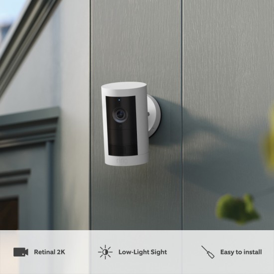 Ring Outdoor Camera Plus 2K Black