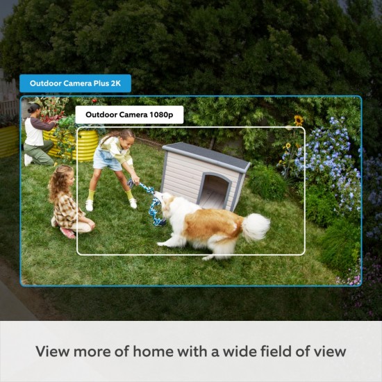 Ring Outdoor Camera Plus 2K Black