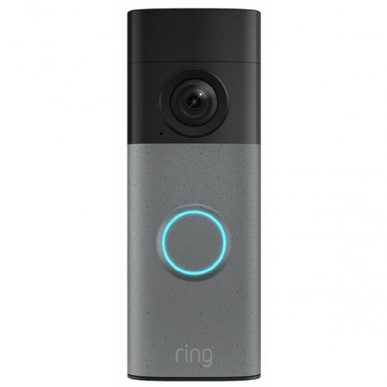 RING Ring Battery Video Doorbell (2nd Gen) - Retinal 2K   Grey (5dfya5)
