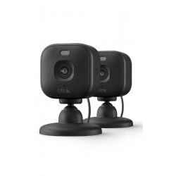 Blink Mini 2k+ Indoor/Outdoor IP Camera 2-pack Black