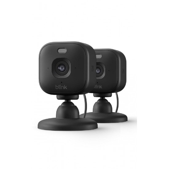 Blink Mini 2k+ Indoor/Outdoor IP Camera 2-pack Black