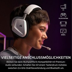 Corsair Void V2 Gaming Headset, Wireless Bluetooth, USB Dual Tone
