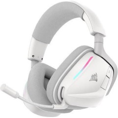 Corsair Void Elite V2 Gaming Headset, Wireless 2.4 GHz, Bluetooth, USB (White)