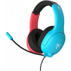 Turtle Beach Airlite Fit Over Ear Gaming Headset με σύνδεση 3.5mm Κόκκινο / Μπλε for Nintendo Switch