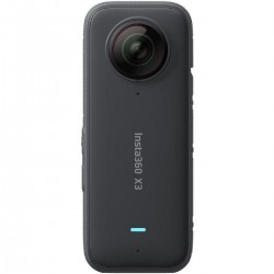Insta360 X3 Action Camera 5K Λήψης 360° Υποβρύχια με WiFi Μαύρη με Οθόνη
