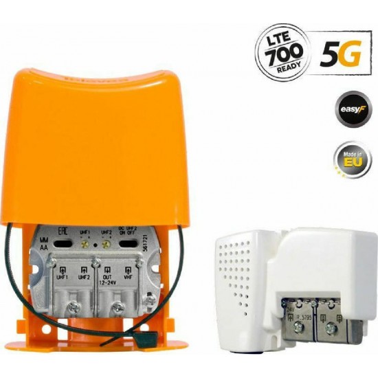 Televes 568010 NanoKom Kit Ενισχυτής Ιστού 5G LTE + PSU 24V UHF/UHF/VHF (12-11-0013) Televes 568010 NanoKom Kit Ενισχυτής Ιστού 5G LTE + PSU 24V UHF/UHF/VHF (12-11-0013)