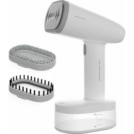 Black & Decker BXGS1600E Ατμοκαθαριστής Ρούχων Χειρός 1600W με Δοχείο 250ml Λευκός