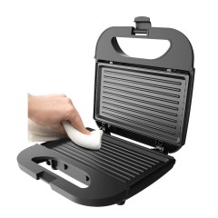 Black & Decker Τοστιέρα για 2 Τοστ 750W (BXSA752E) Inox