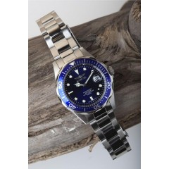Invicta Pro Diver Ρολόι Μπαταρίας με Μεταλλικό Μπρασελέ (9204) Invicta Pro Diver Ρολόι Μπαταρίας με Μεταλλικό Μπρασελέ (9204)