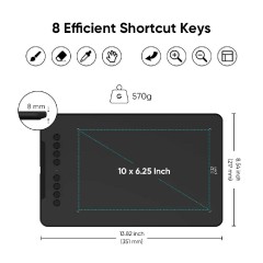 Xp-Pen Deco 01 V3 Γραφίδα Σχεδίασης χωρίς Οθόνη Xp-Pen Deco 01 V3 Γραφίδα Σχεδίασης χωρίς Οθόνη