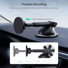 iOttie iTap 3 Magnetic Dash and Windshield Car Mount (ITMNCG107) Black