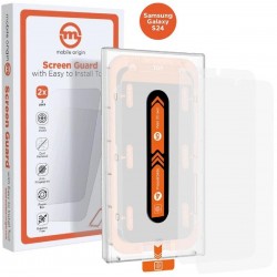Mobile Origin Screen Guard with Install Tool for Samsung Galaxy S24 (SGA-GS24) 2-Pack