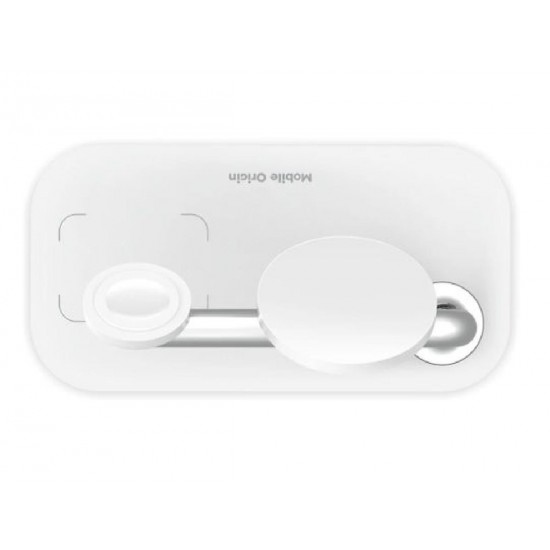 Mobile Origin 3 in 1 Wireless Magnetic Charger MO1 (FRL-WCH-31-WHT) White