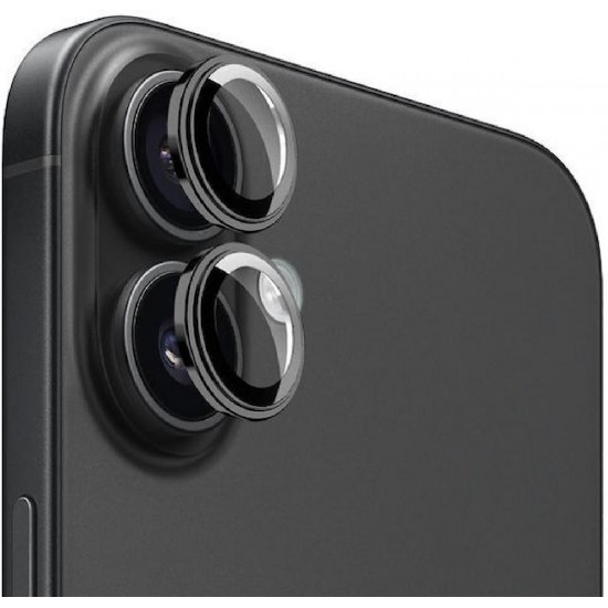 Mobile Origin Easy Lens Guard for iPhone 16 / 16 Plus (FRL-LSG-i16-BLK)