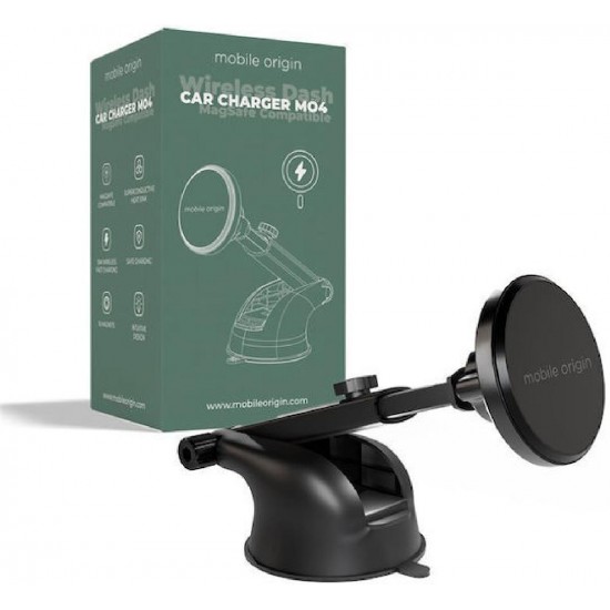 Mobile Origin Wireless Dash Car Charger with MagSafe (FRP-WDCCH-MO4) Black
