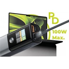 Mobile Origin PB12 Power Bank 14000mAh 100W με Θύρα USB-A και Θύρα USB-C